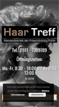 Mobile Screenshot of haartreff-fuerth.de
