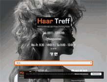 Tablet Screenshot of haartreff-fuerth.de